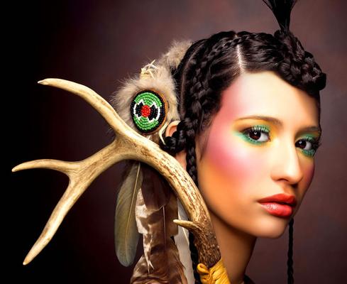 Inuit look from Make Up Store. – CRISTINA MORALES
